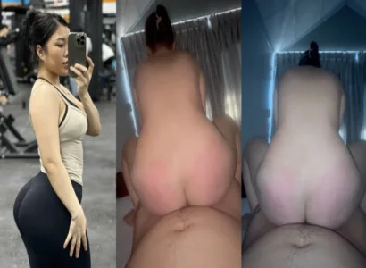 Cô nàng cưỡi nhanh như máy dập, anh tét đỏ mông